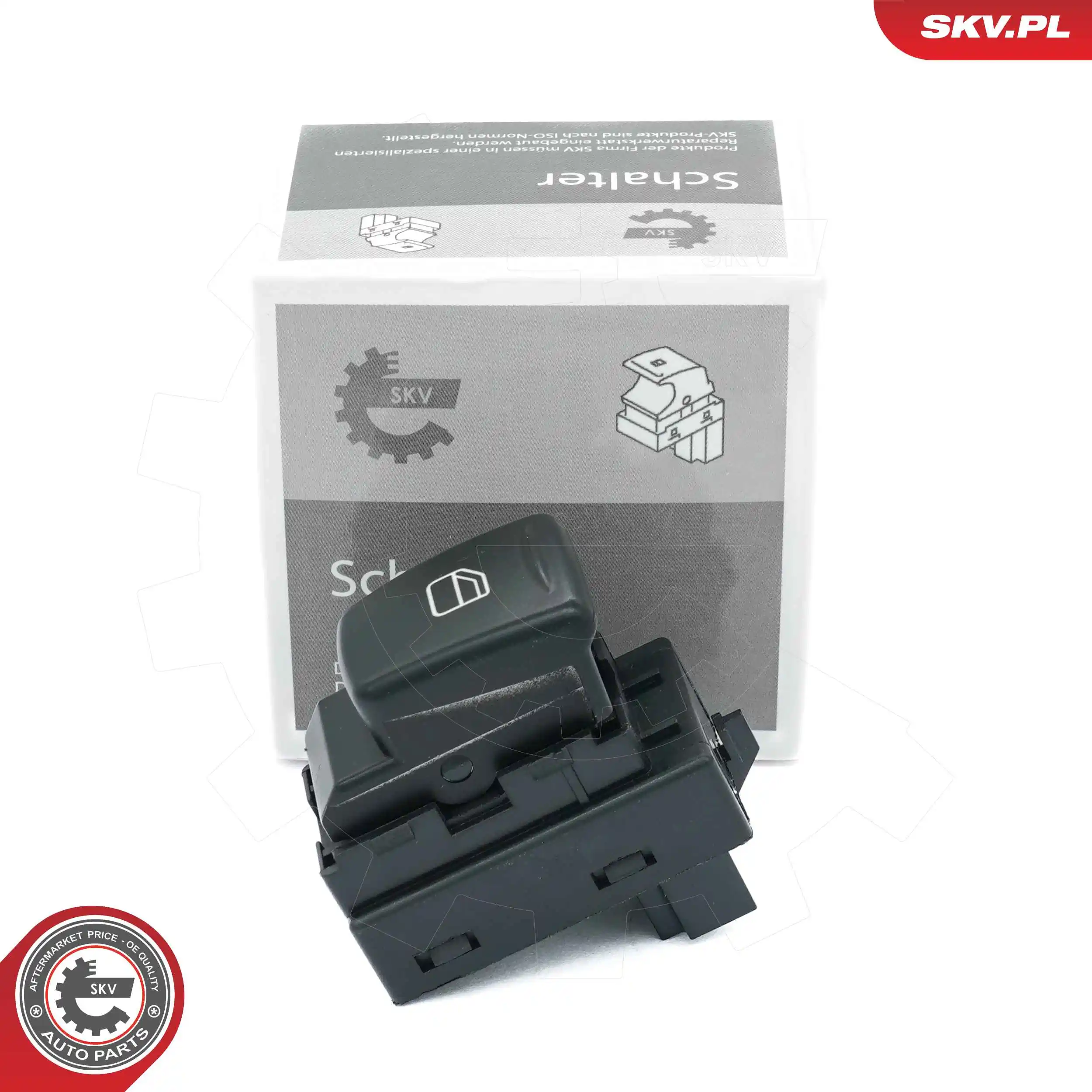 Switch, window regulator